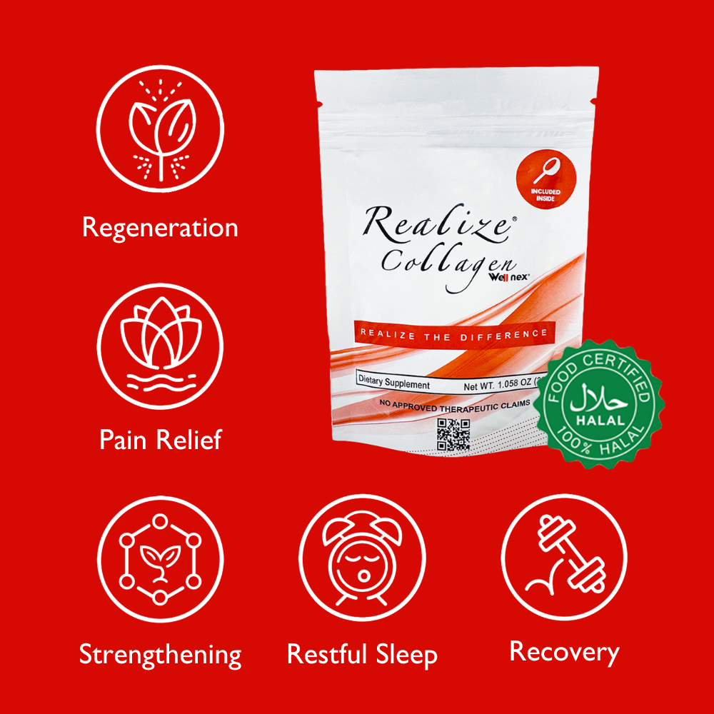Realize Collagen® Clinical Grade Collagen Peptides - 30g